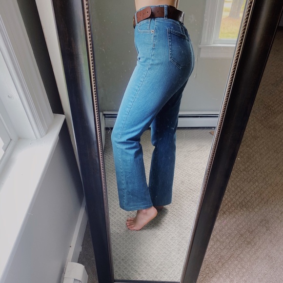 Lands End / Vintage High Rise Blue Jean - Picture 3 of 7